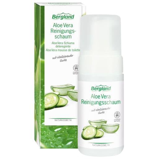 To free the skin from make-up residue and excess oil, BERGLAND Aloe Vera Cleansing Foam - UKDorf