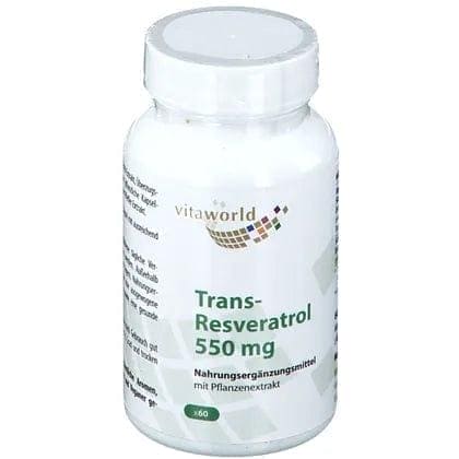 TRANS-RESVERATROL 550 mg capsules - UKDorf
