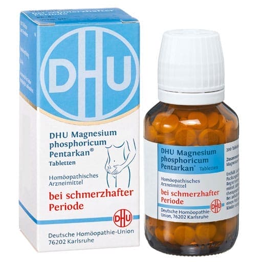 Treatment for heavy and painful periods, DHU Magnesium phos.Pentarkan tablets - UKDorf