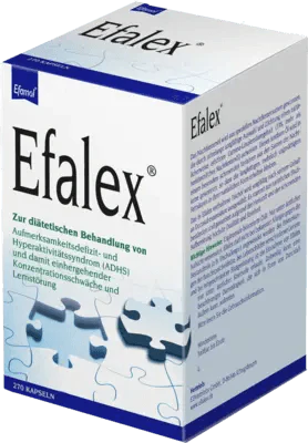 Treatment of attention deficit disorder (ADHD), EFALEX capsules - UKDorf