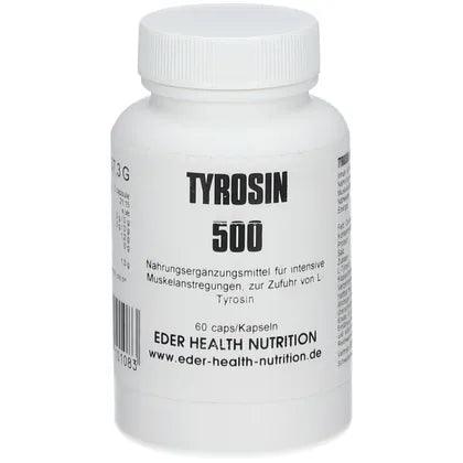 TYROSINE 500 capsules, l-tyrosine - UKDorf