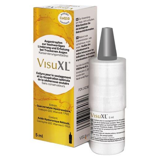 Ubidecarenone, hyaluronic acid, VISUXL eye drops - UKDorf