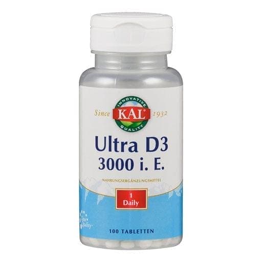 ULTRA-VITAMIN D3 3,000 IU tablets - UKDorf