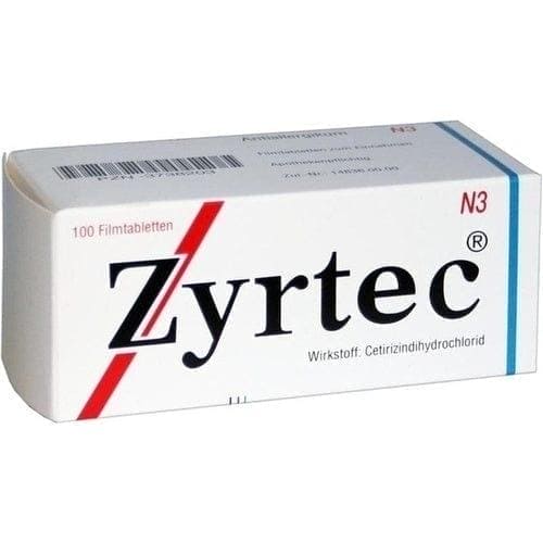 Urticaria, ZYRTEC film-coated tablets - UKDorf