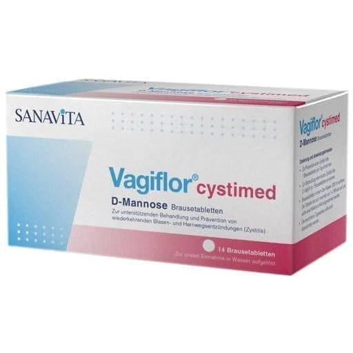 VAGIFLOR cystimed D-mannose effervescent tablets, treatment for acute cystitis - UKDorf