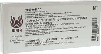 VAGINA GL D 6 ampoules - UKDorf
