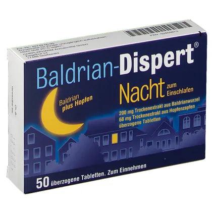 VALERIAN DISPERT Night to fall asleep via tablets - UKDorf