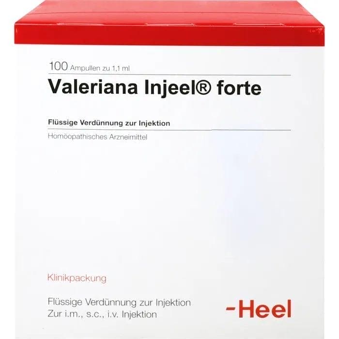 VALERIANA INJEEL forte, unrest, insomnia, the consequences of excitation, overwork - UKDorf