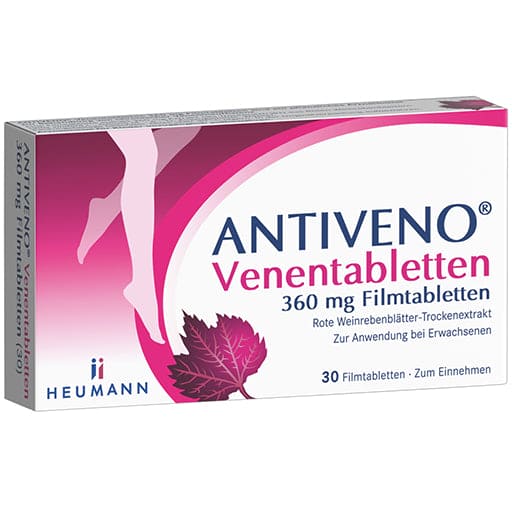 Varicose veins, ANTIVENO vein tablets 360 mg film-coated tablets - UKDorf