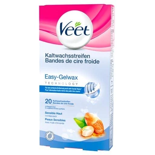 VEET hair removal strips sensitive - UKDorf