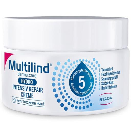 Vegan moisturiser for very dry, itchy skin, MULTILIND DermaCare Hydro Intens.Repair - UKDorf