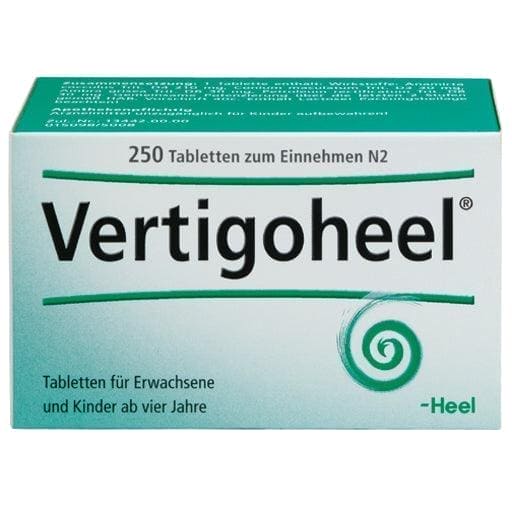 Vertigo, dizziness, dizzy, VERTIGOHEEL tablets - UKDorf