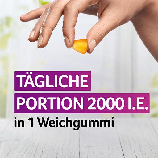 VIGANTOLVIT 2000 IU Vitamin D3 Soft Gummies - UKDorf