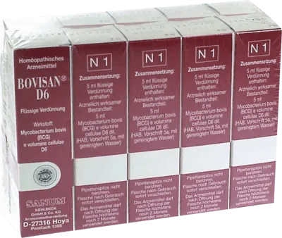 Viral infection, bacterial infection, Mycobacterium bovis, BOVISAN D 6 drops - UKDorf