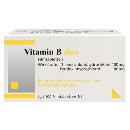 VITAMIN B DUO film-coated tablets - UKDorf