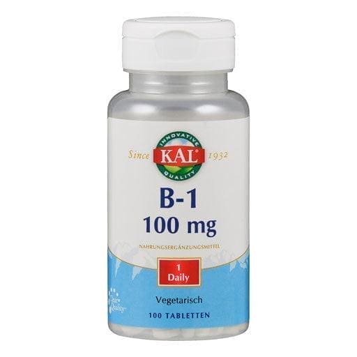 VITAMIN B1 THIAMIN 100 mg tablets - UKDorf