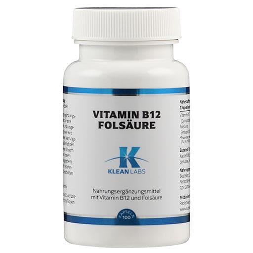 VITAMIN B12, FOLIC ACID capsules - UKDorf