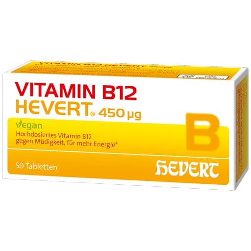 VITAMIN B12 HEVERT 450 µg tablets - UKDorf