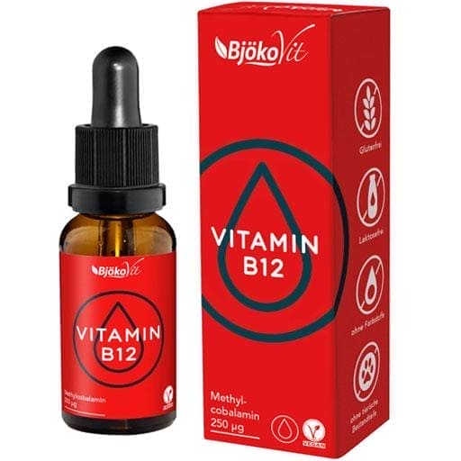 VITAMIN B12 VEGAN Drops Methylcobalamin - UKDorf
