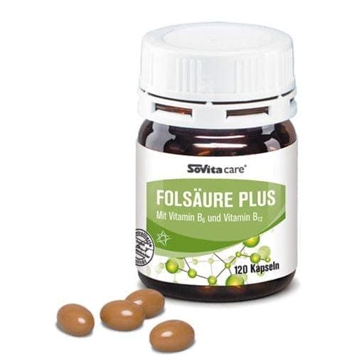 vitamin B6 and vitamin B12, SOVITA CARE Folic Acid Plus - UKDorf