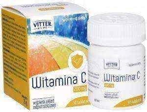 VITAMIN C 200mg x 50 tablets UK