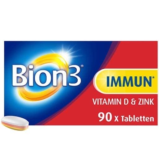 Vitamin C, D & zinc, intestinal flora, BION3 tablets - UKDorf