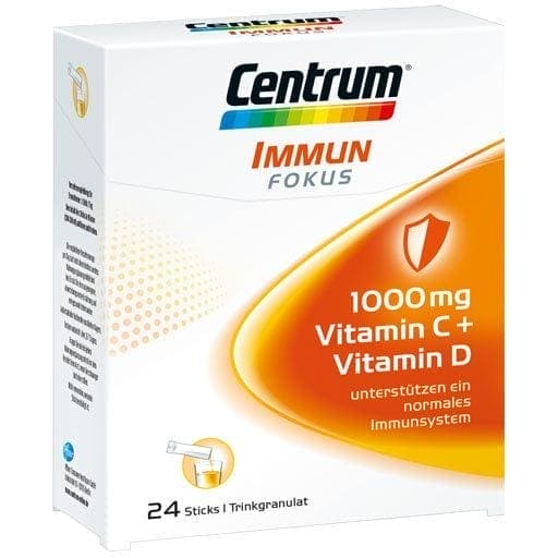 Vitamin C+D+Zinc, Centrum Focus IMMUN sticks, drinking granules - UKDorf