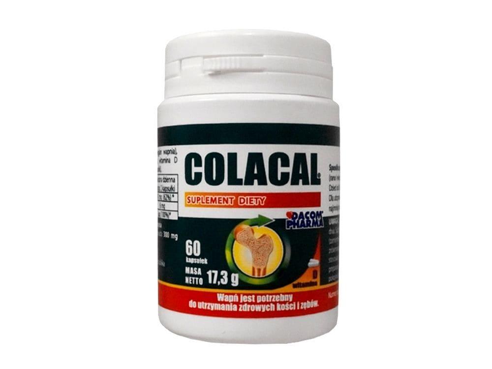 Vitamin D, Calcium, Colacal 60 capsules - UKDorf