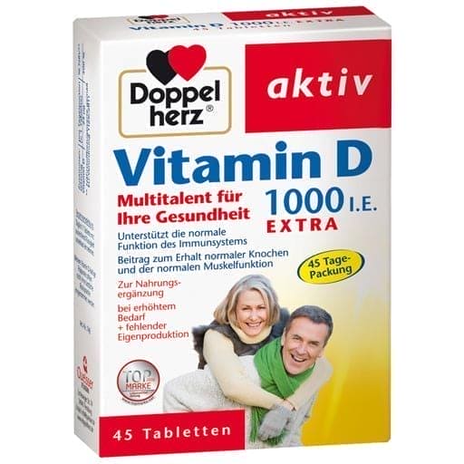 Vitamin D3 1000 IU EXTRA tablets - UKDorf