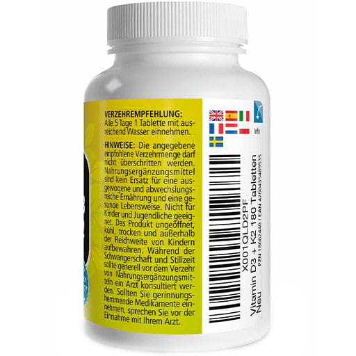 VITAMIN D3 K2 5000 IU/100 µg high dose tablets - UKDorf