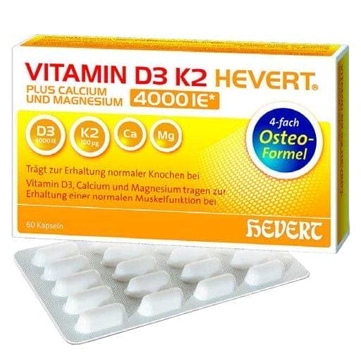 VITAMIN D3 K2 Hevert plus Ca Mg capsules - UKDorf