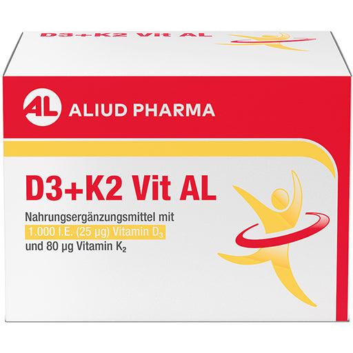 Vitamin D3+K2 Vit AL 1000 IU/80 µg capsules - UKDorf