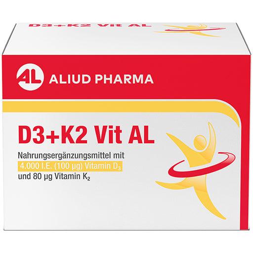 Vitamin D3+K2 Vit AL 4000 IU/80 µg capsules - UKDorf