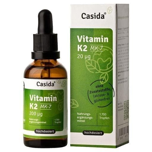VITAMIN K2 DROPS MK7 vegan, liquid vitamin k2 - UKDorf