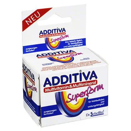 Vitamins and minerals, ADDITIVA Superform film-coated tablets - UKDorf