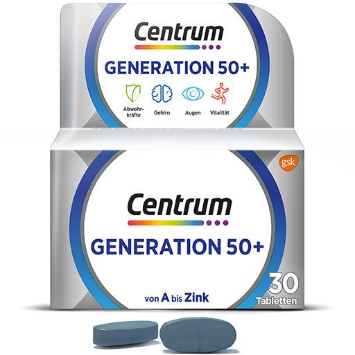 Vitamins and minerals CENTRUM Generation 50+ tablets - UKDorf