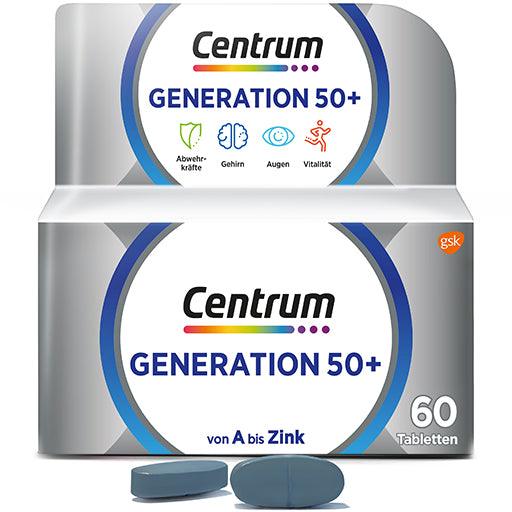 Vitamins and minerals CENTRUM Generation 50+ tablets - UKDorf