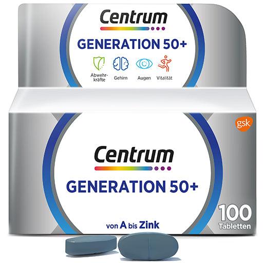 Vitamins and minerals CENTRUM Generation 50+ tablets - UKDorf