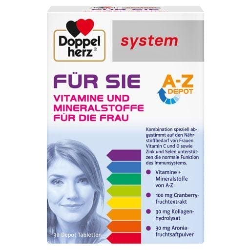 Vitamins and minerals, DOPPELHERZ for HER tablets - UKDorf