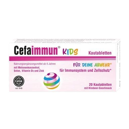 Vitamins for kids, CEFAIMMUN KIDS chewable tablets - UKDorf