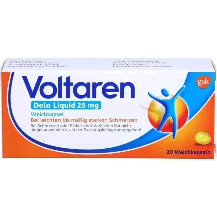 VOLTAREN Dolo Liquid 25 mg painkiller, Diclofenac