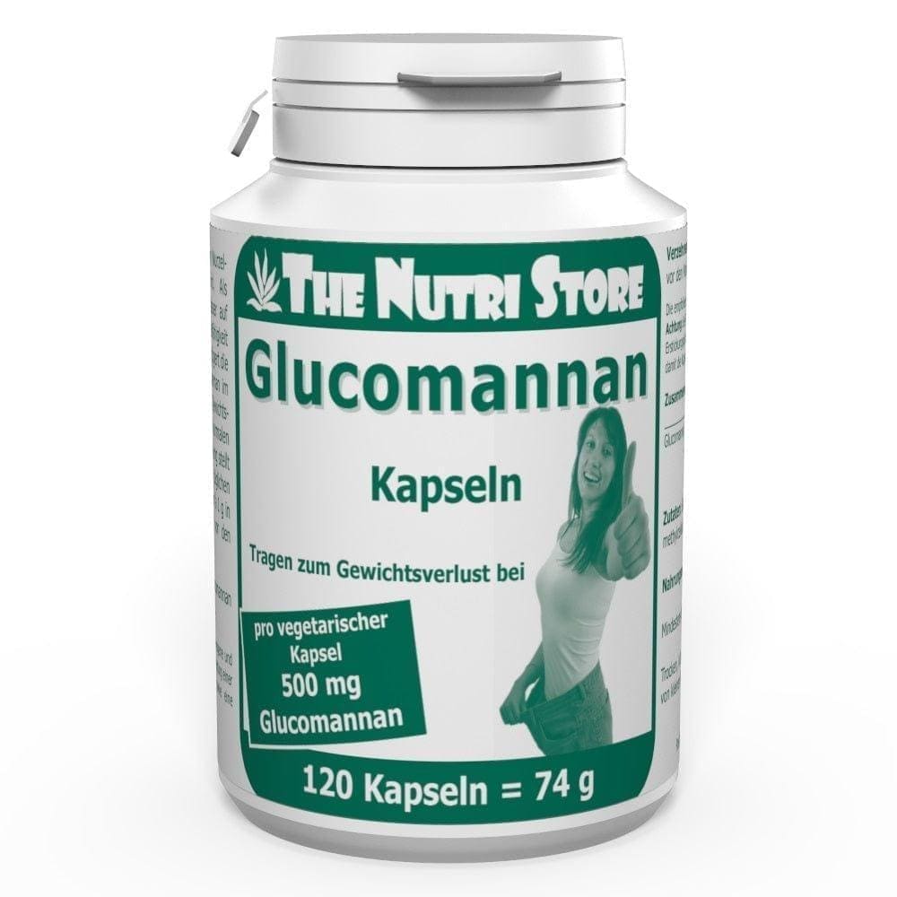 Weight loss pills, GLUCOMANNAN 500 mg capsules - UKDorf