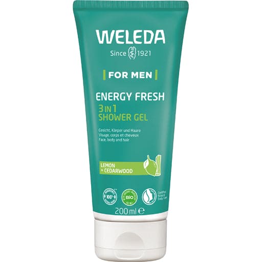 WELEDA for Men Energy Fresh 3in1 Shower Gel - UKDorf