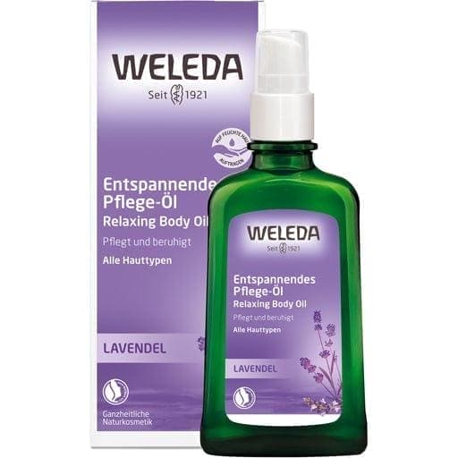 WELEDA lavender relaxing care oil, almond oil, sesame oil, lavender oil - UKDorf