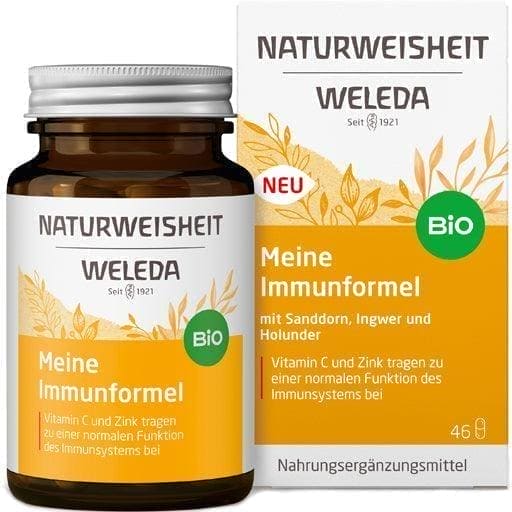 WELEDA Natural Wisdom My Immune Formula, sea buckthorn, ginger, elderflower - UKDorf