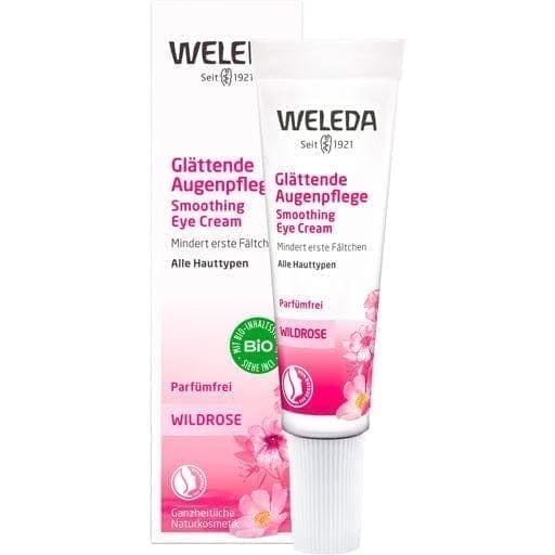 WELEDA wild rose eye cream, WELEDA wild rose smoothing eye care - UKDorf