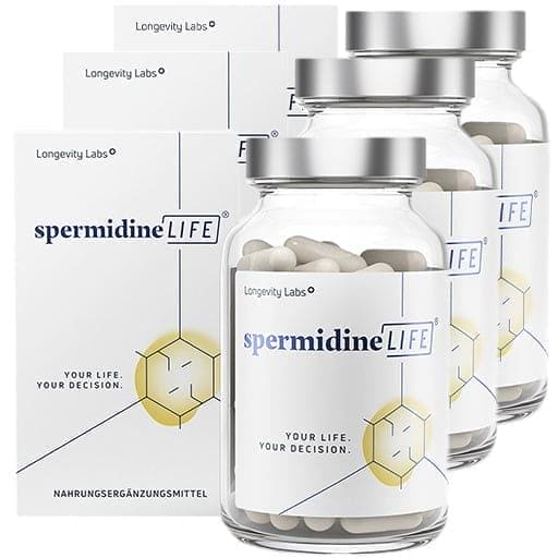Wheat germ extract, spermidine supplement, SPERMIDINELIFE Original 365+ - UKDorf