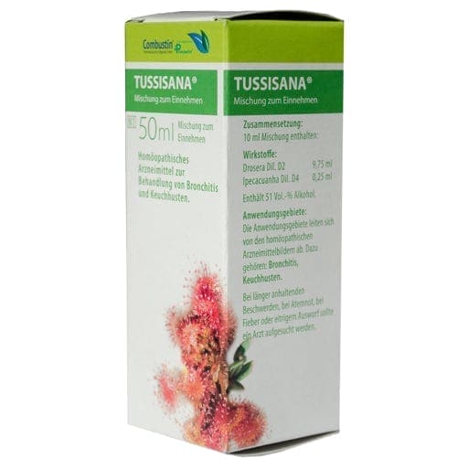 Whooping cough, Bronchitis treatment, TUSSISANA dilution - UKDorf