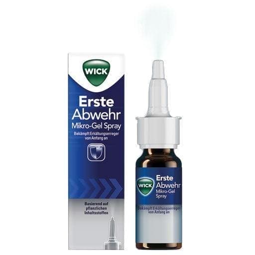 WICK first defense nasal spray, cold viruses in the nose and throat - UKDorf