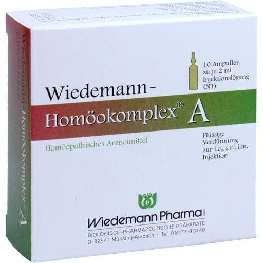 WIEDEMANN homeocomplex A ampoules - UKDorf